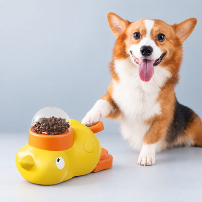 Interactive Treat Dispensing Puzzle Toy for Dogs & Cats – Slow Feeder Reward Toy