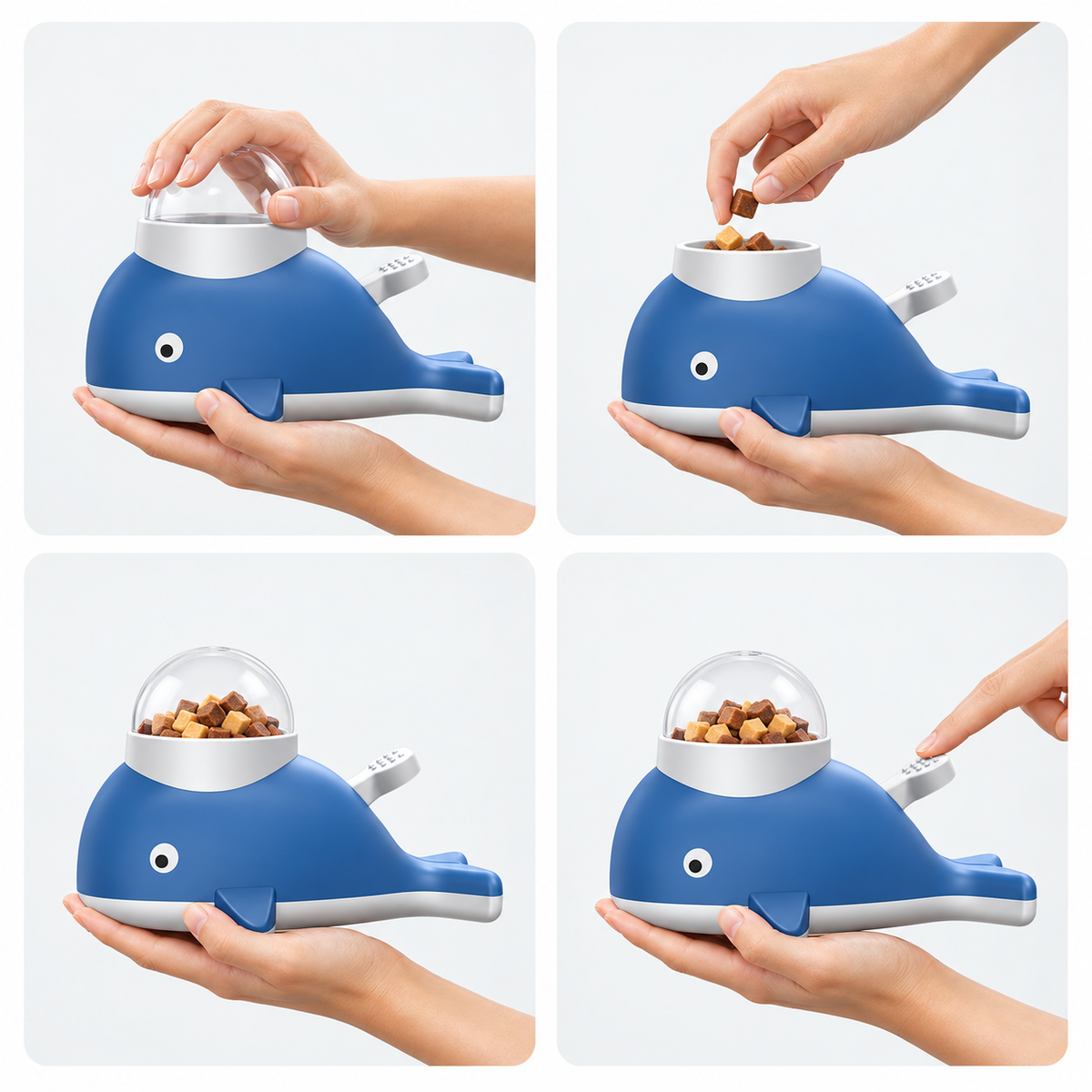 Interactive Treat Dispensing Puzzle Toy for Dogs & Cats – Slow Feeder Reward Toy