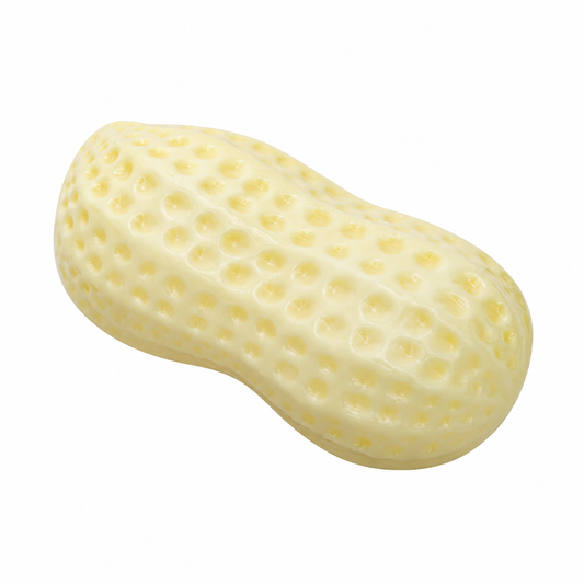 Milk-Scented Squeaky Dog Chew Toy – Textured TPR Dental Toy for Dogs