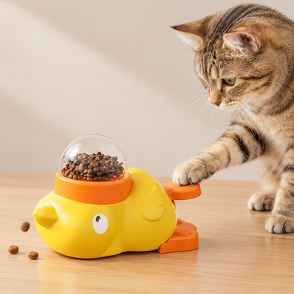 Interactive Treat Dispensing Puzzle Toy for Dogs & Cats – Slow Feeder Reward Toy